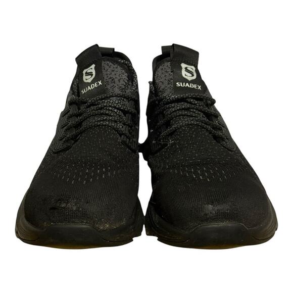 Suadex Steel Toe Work Safety Sneakers Lightweight Black Slip Resistant Men's 11 - Picture 2 of 10